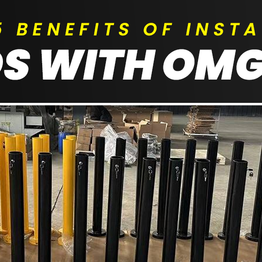 Top 5 Benefits of Installing Garage Bollards with OMG Garage