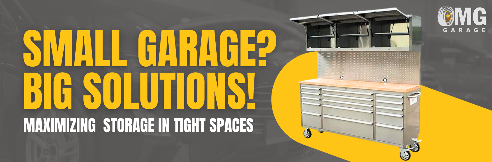 Small Garage? Big Solutions! Maximising Storage in Tight Spaces