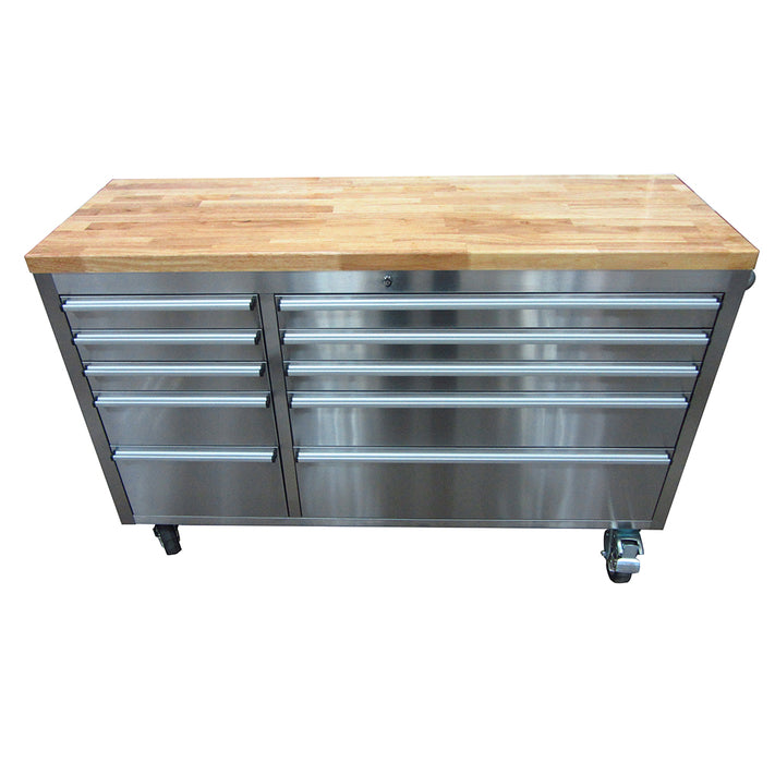 1.4M (55") Stainless Steel Tool Chest - Amazing Quality!