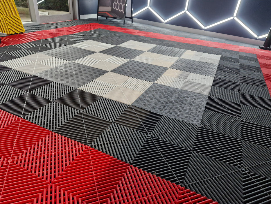 Modular Interlocking Garage Flooring Tiles