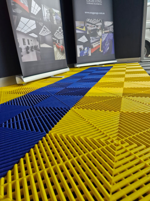 Modular Interlocking Garage Flooring Tiles