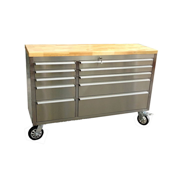 1.4M (55") Stainless Steel Tool Chest - Amazing Quality!
