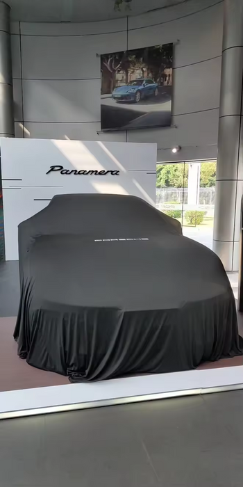 REVEAL COVER Customised Promotion Car Reveal Cover, with or without LOGO, car dealership special.