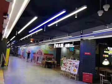 2M LONG LED Straight Light 100mm luminous face suspended style Brilliant looking