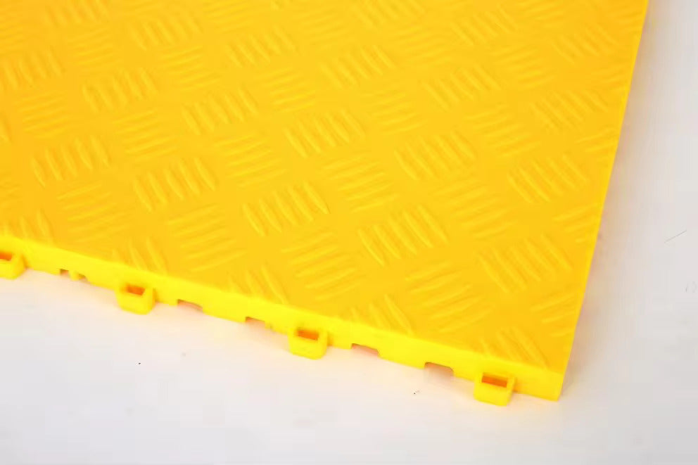 "SOLID DECK FLOOR TILES" OMG Pro Tiles  Interlocking floor tiles.