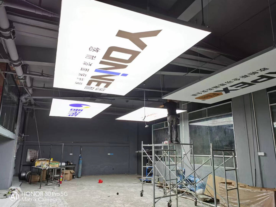 LED Soft Box Light  (YOUR LOGO or All WHITE ) Light ATL41 - 3390mm X 1800mm Australian Certified!