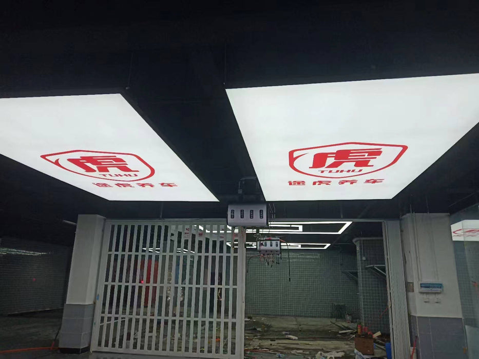 LED Soft Box Light  (YOUR LOGO or All WHITE ) Light ATL41 - 3390mm X 1800mm Australian Certified!
