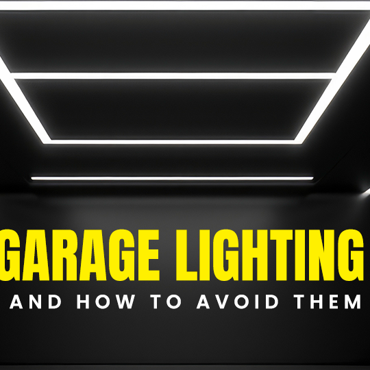 Common Garage Lighting Mistakes and How to Avoid Them