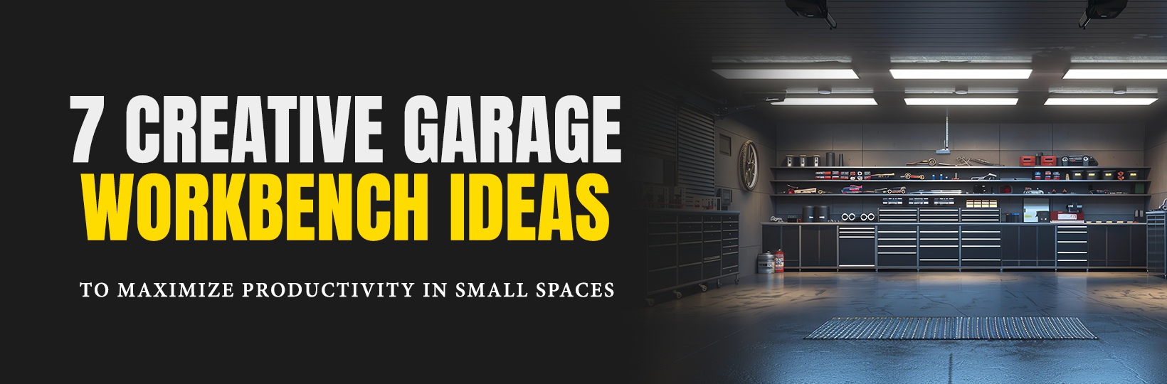 7 Creative Garage Workbench Ideas to Maximise Productivity in Small Spaces