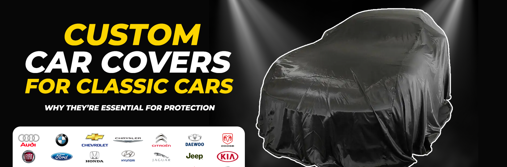 Custom Car Covers for Classic Cars: Why They’re Essential for Protection