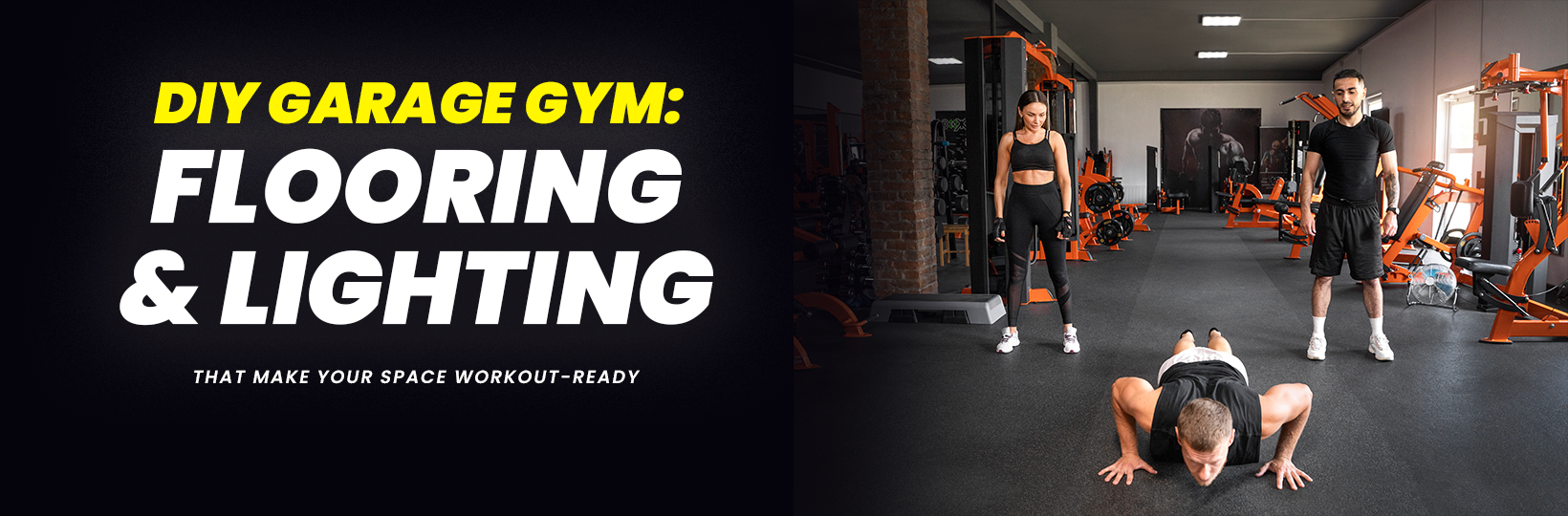 DIY Garage Gym: Flooring & Lighting That Make Your Space Workout-Ready