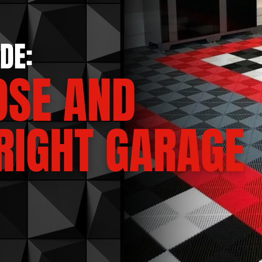A Comprehensive Guide: How to Choose and Install the Right Garage Flooring