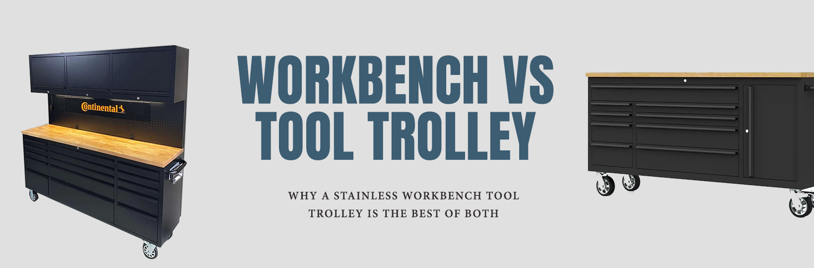 Workbench vs Tool Trolley: Why a Stainless Workbench Tool Trolley Is the Best of Both