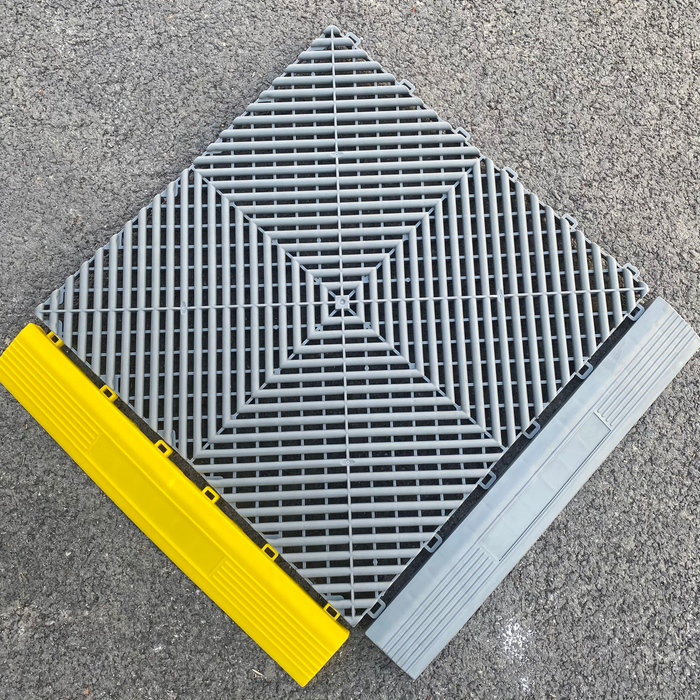 Modular Interlocking Garage Flooring Tile Edges