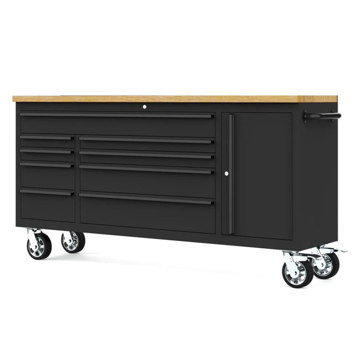 Double Garage Upgrade Bundle – Premium Flooring & Workbench Package
