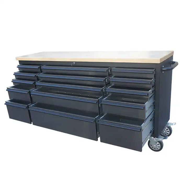 Double Garage Upgrade Bundle – Premium Flooring & Workbench Package