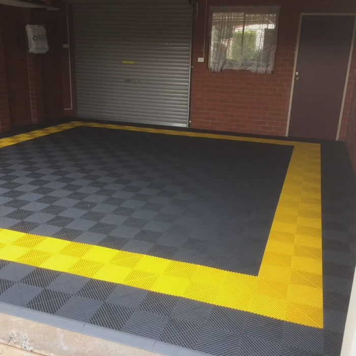 Premium Modular Interlocking Garage Flooring Tiles, choose your colours.