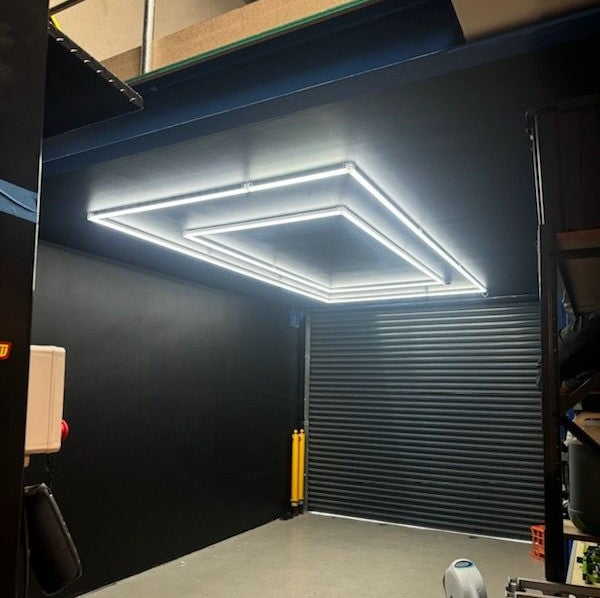 Customised LED Lights 3 X Rectangle Sectioned ATL20