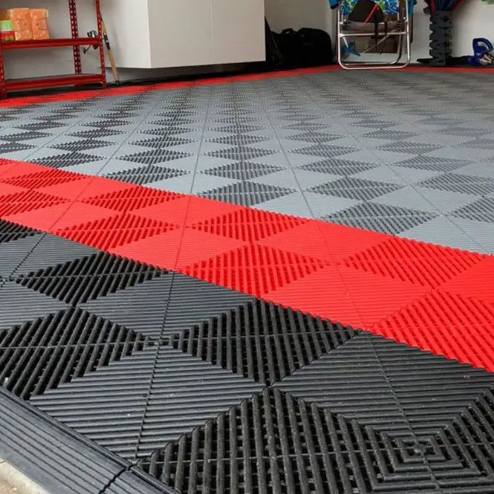 Modular Interlocking Garage Flooring Tiles | OMG Garage