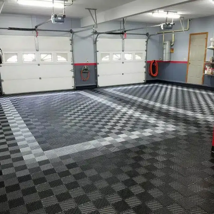 Modular Interlocking Garage Flooring Tiles | OMG Garage