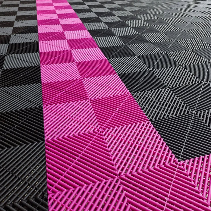 Heavy-Duty Modular Interlocking Garage Floor Tiles – Ventilated, Slip-Resistant, DIY Install