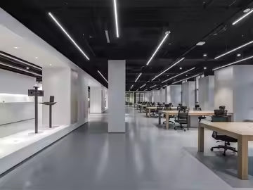 2M LONG LED Straight Light 100mm luminous face suspended style Brilliant looking