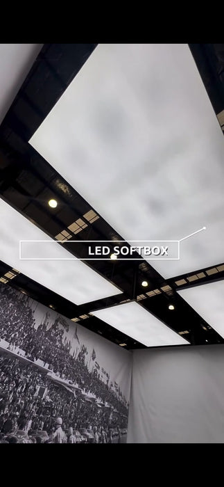LED Soft Box Light  (YOUR LOGO or All WHITE ) Light ATL41 - 3390mm X 1800mm Australian Certified!
